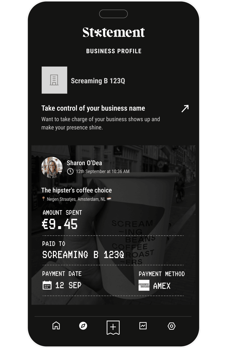 Your customer’s transaction disappears into their bank statement unseen, unbranded and quickly forgotten.